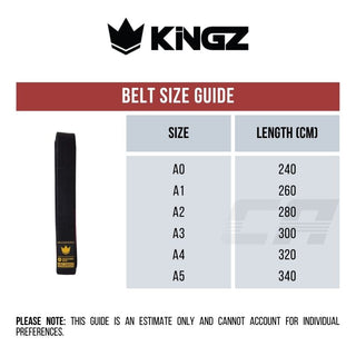 Band BJJ Kingz Goud Label V2